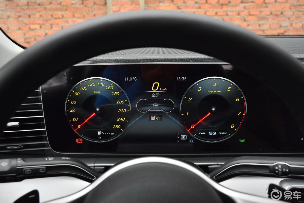 【奔驰gle2021款gle 450 4matic 时尚型仪表盘汽车图片-汽车图片大全