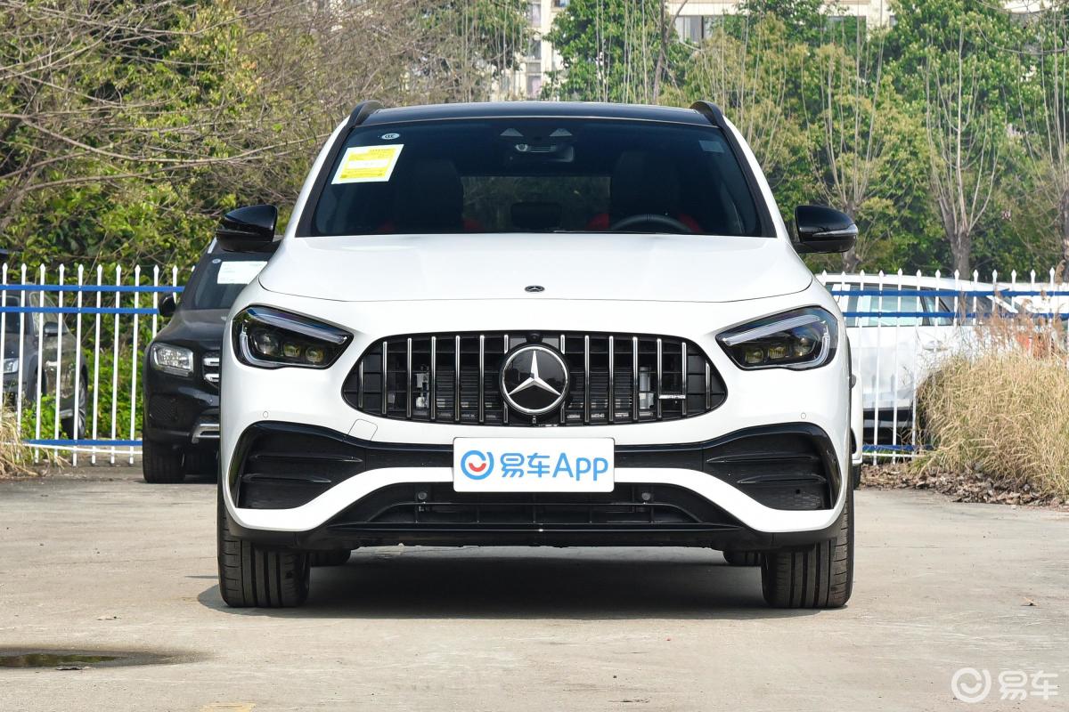 【奔驰gla amg2021款amg gla 35 4matic正前水平汽车图片-汽车图片