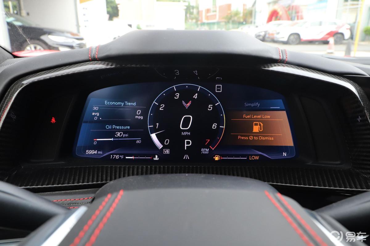 【科尔维特2020款c8 convertible仪表盘汽车图片-汽车图片大全】-易车