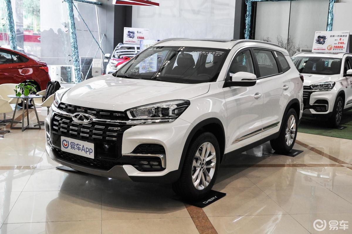 【瑞虎82020款230tci 手动 时尚版侧前45度车头向左水平汽车图片-汽车