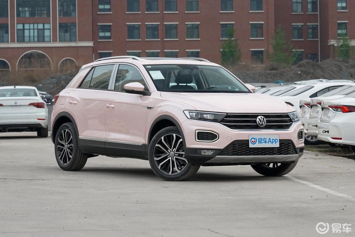 【探歌2020款280tsi 双离合 两驱 舒适型侧前45度车头向右水平汽车