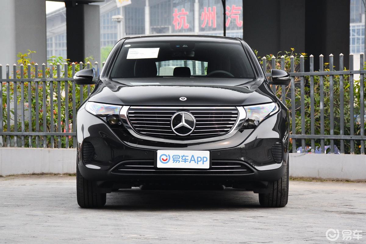 【奔驰eqc2021款eqc 350 4matic正前水平汽车图片-汽车图片大全】