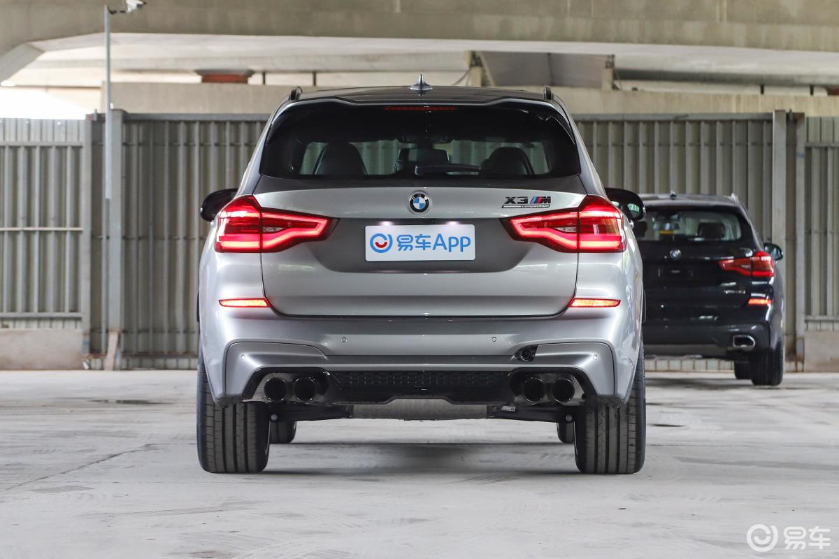 【宝马x3 m2021款x3 m 雷霆版正后水平汽车图片-汽车图片大全】-易车