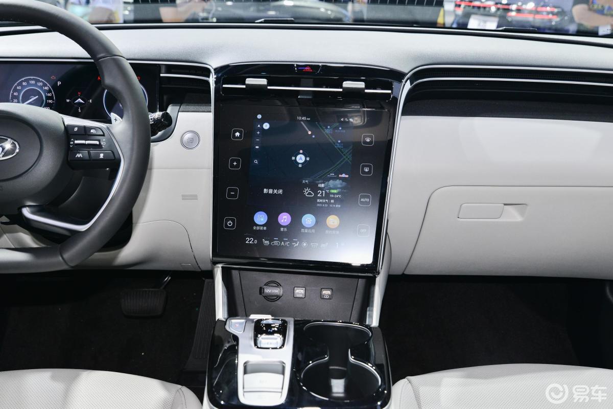 【途胜2021款途胜l 混动版中控台整体汽车图片-汽车图片大全】-易车