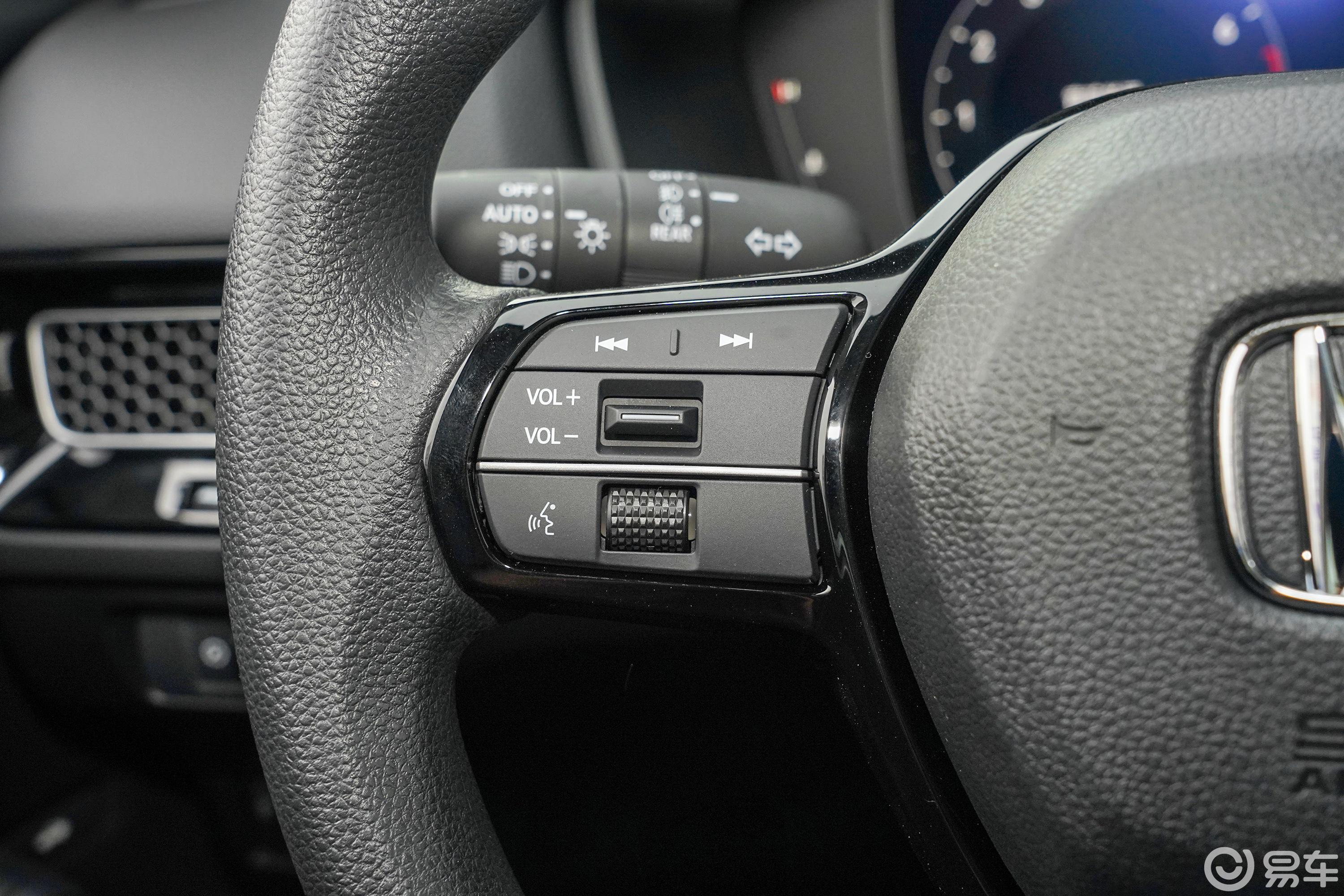【思域240TURBO CVT劲动版左侧方向盘功能按键图片-汽车图片大全】-易车