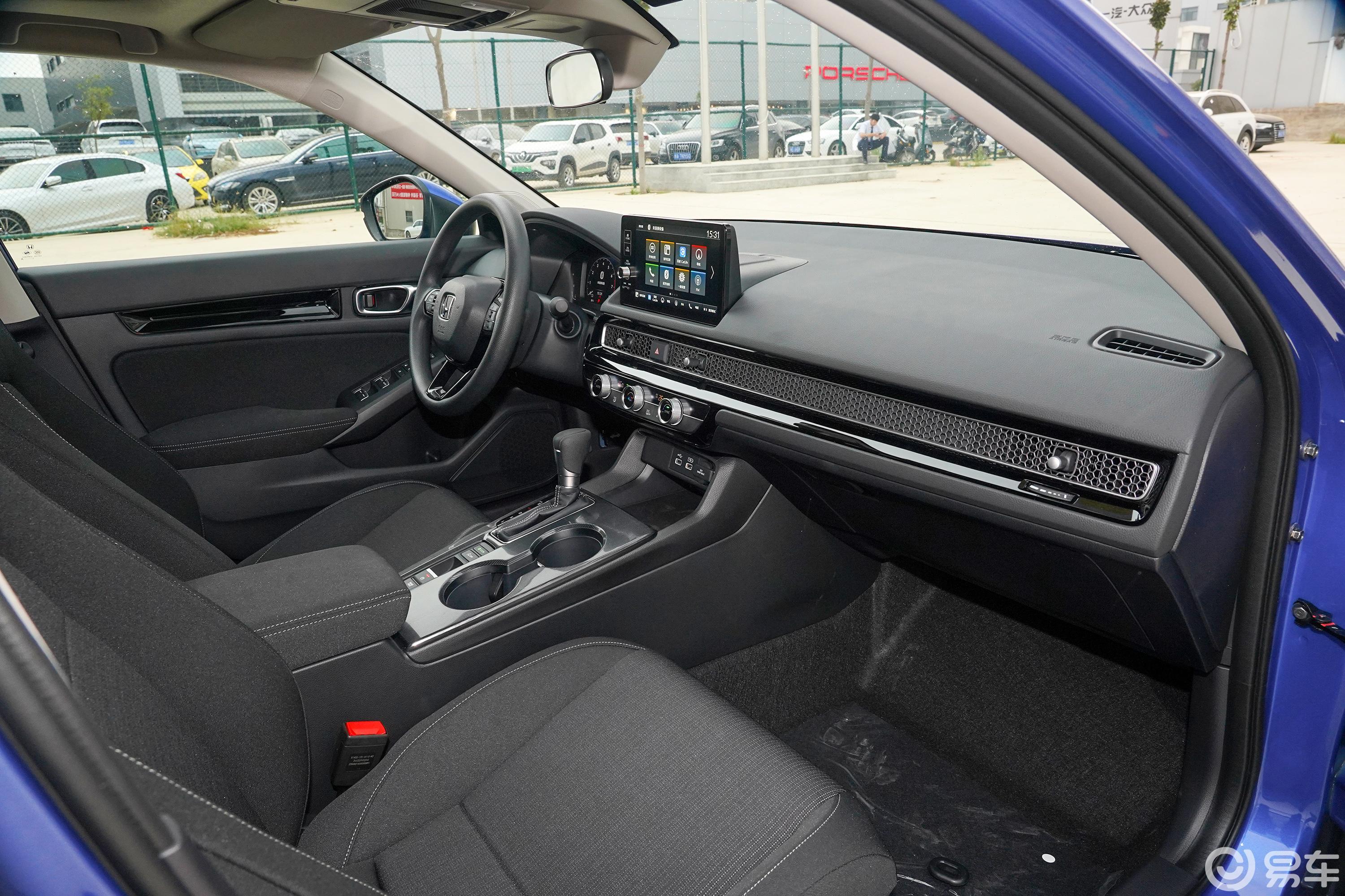 【思域240TURBO CVT劲动版内饰全景副驾驶员方向图片-汽车图片大全】-易车