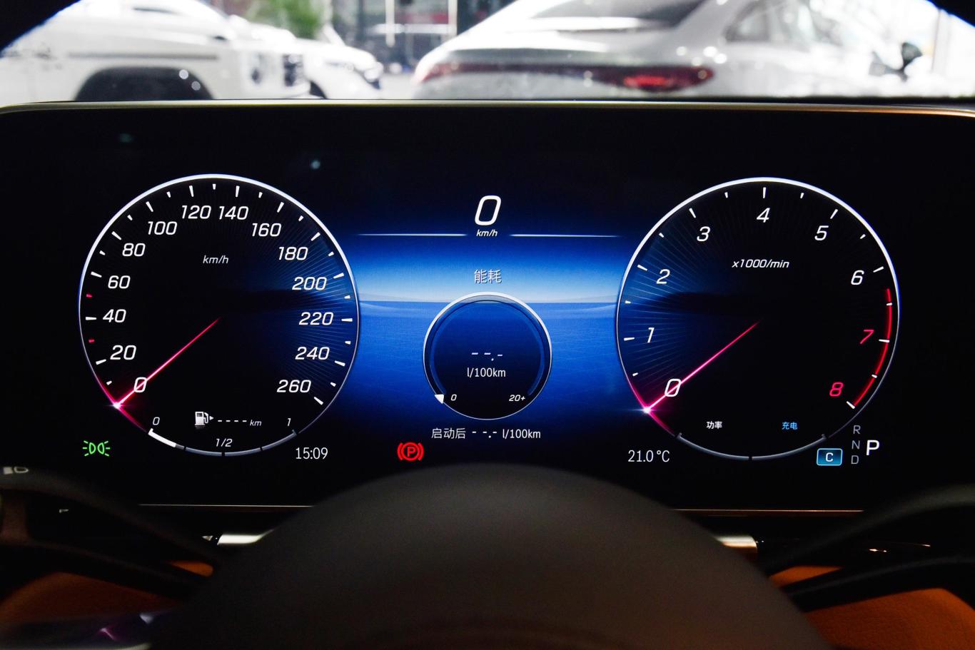 奔驰s级s 450 l 4matic仪表盘