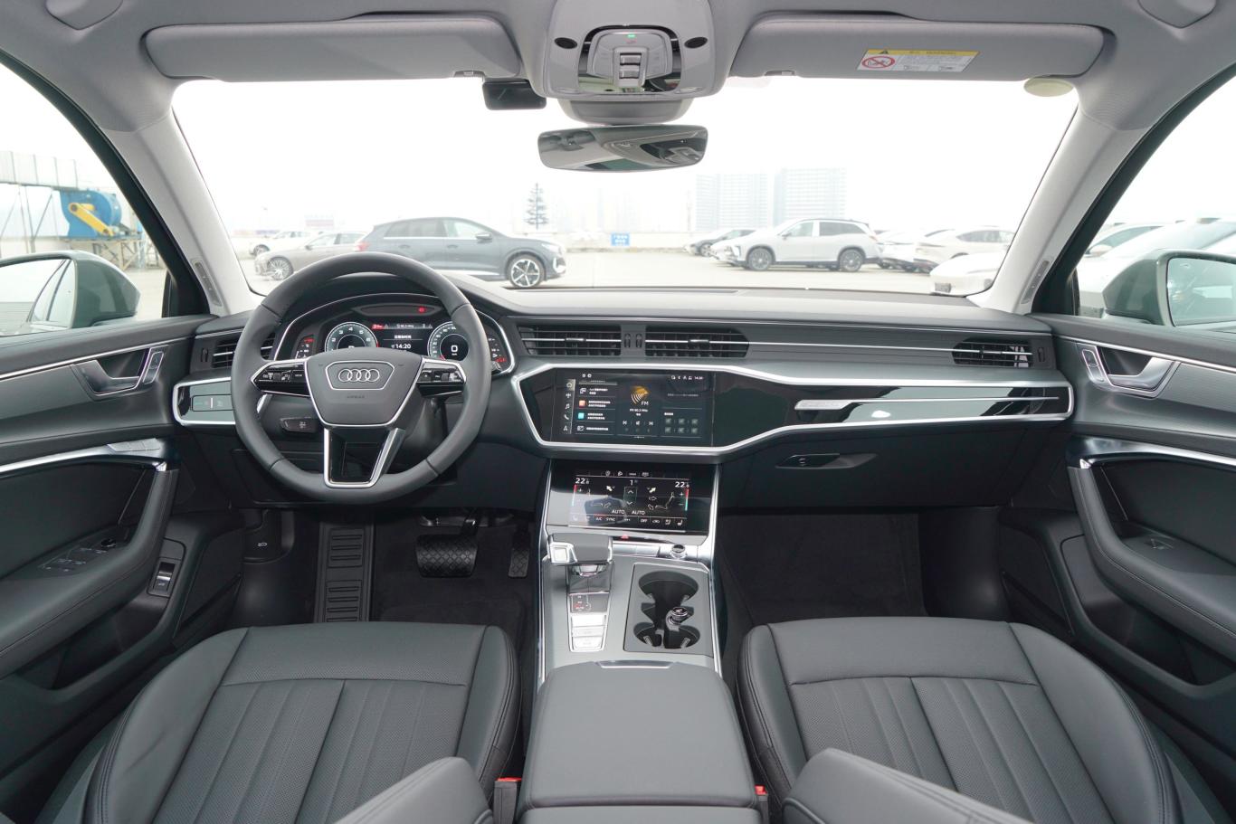 【奥迪A6Allroad 55 TFSI quattro 尊享越野型内饰全景正拍图片-汽车图片大全】-易车