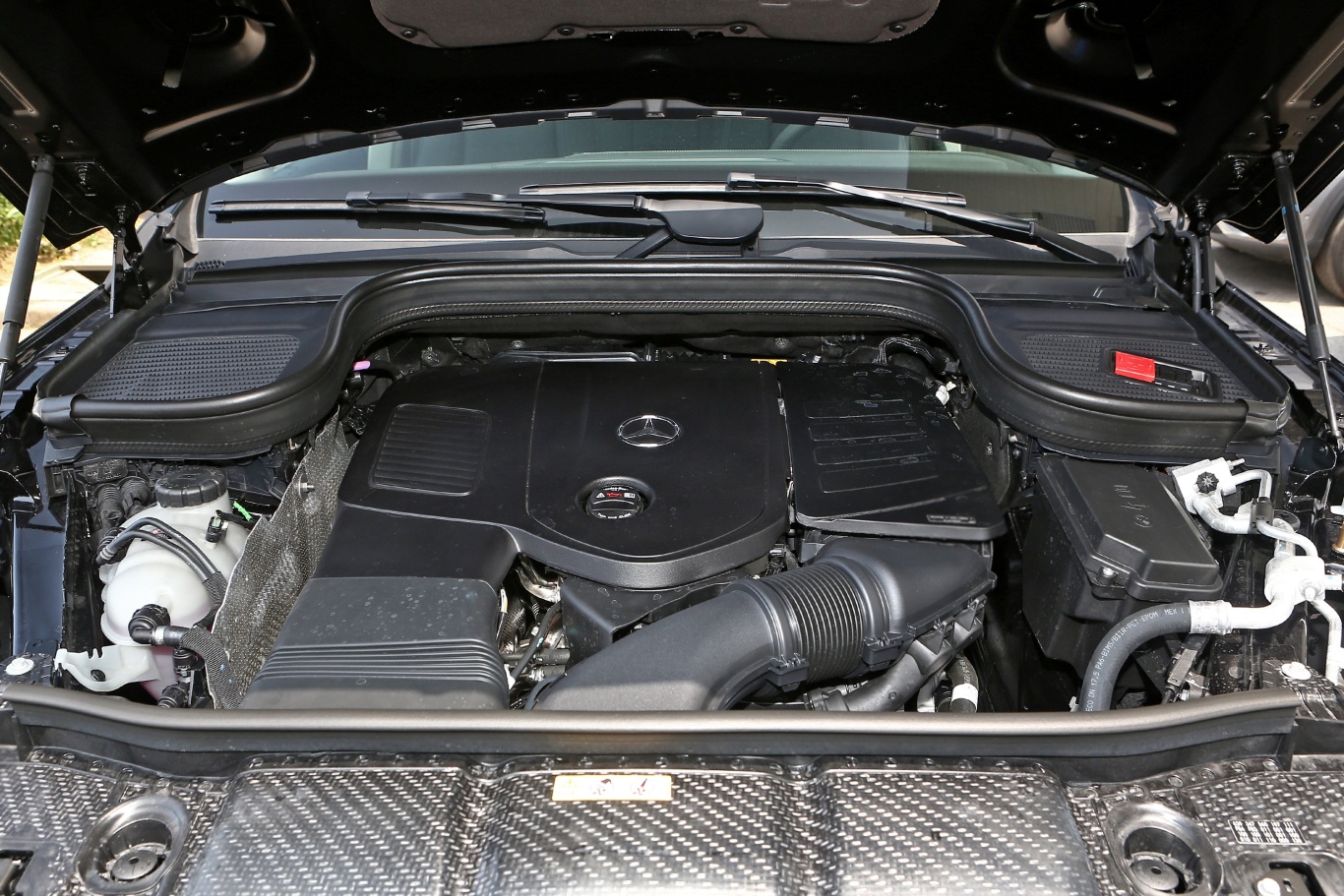 【奔驰GLEGLE 350 4MATIC 动感型发动机特写图片-汽车图片大全】-易车