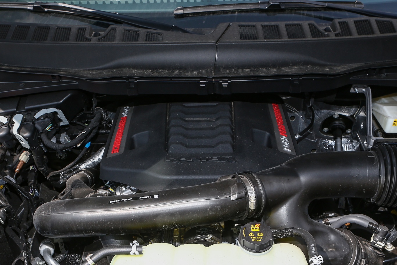 福特f-1503.5t 猛禽发动机/电机特写