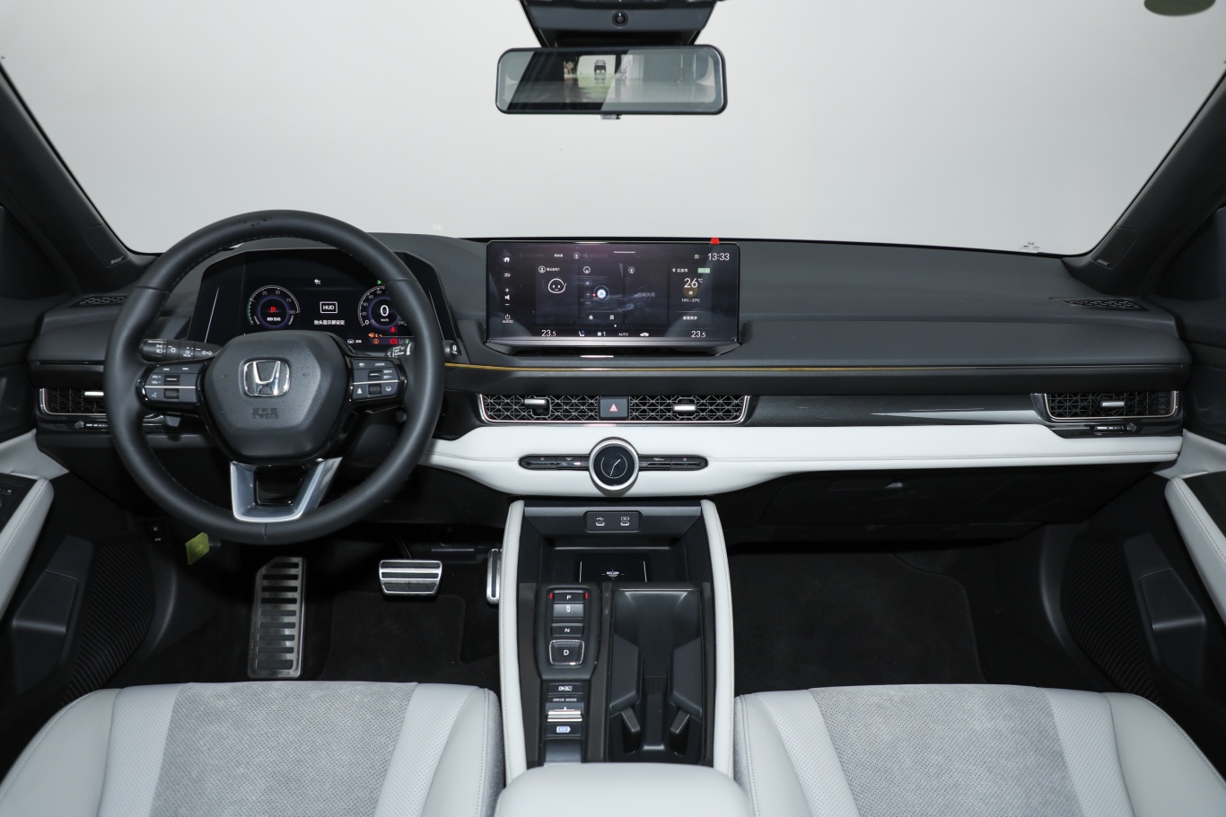 【英仕派 e:PHEV2.0L 82km 智耀版中控台整体图片-汽车图片大全】-易车