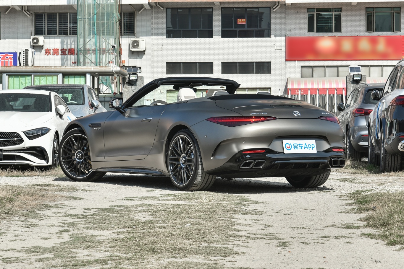 【奔驰SL级 AMGAMG SL 63 4MATIC+敞篷状态图片-汽车图片大全】-易车