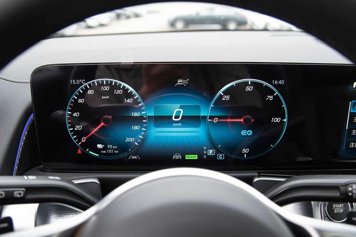 奔驰eqbeqb 260仪表盘