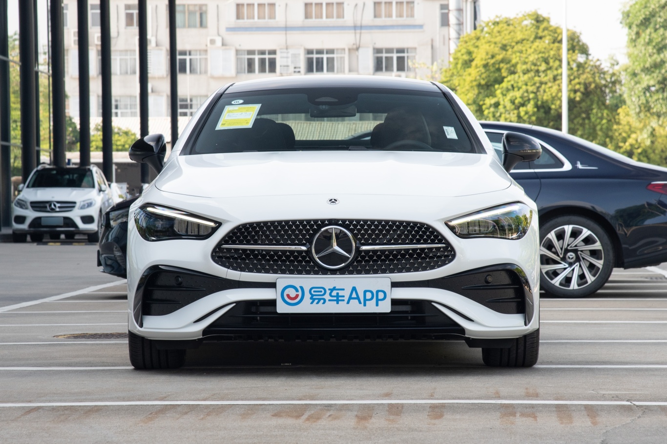 【奔驰CLECLE 260 轿跑车正前水平图片-汽车图片大全】-易车