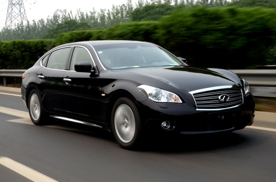 北京运通英菲尼迪m25l完美豪华座驾登陆