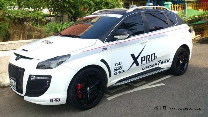 东风裕隆纳智捷大7 suv 改装车助阵_易车