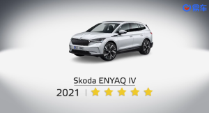 斯柯达Enyaq iV在欧盟新车安全评鉴协会碰撞测试中获得了满分五星评级