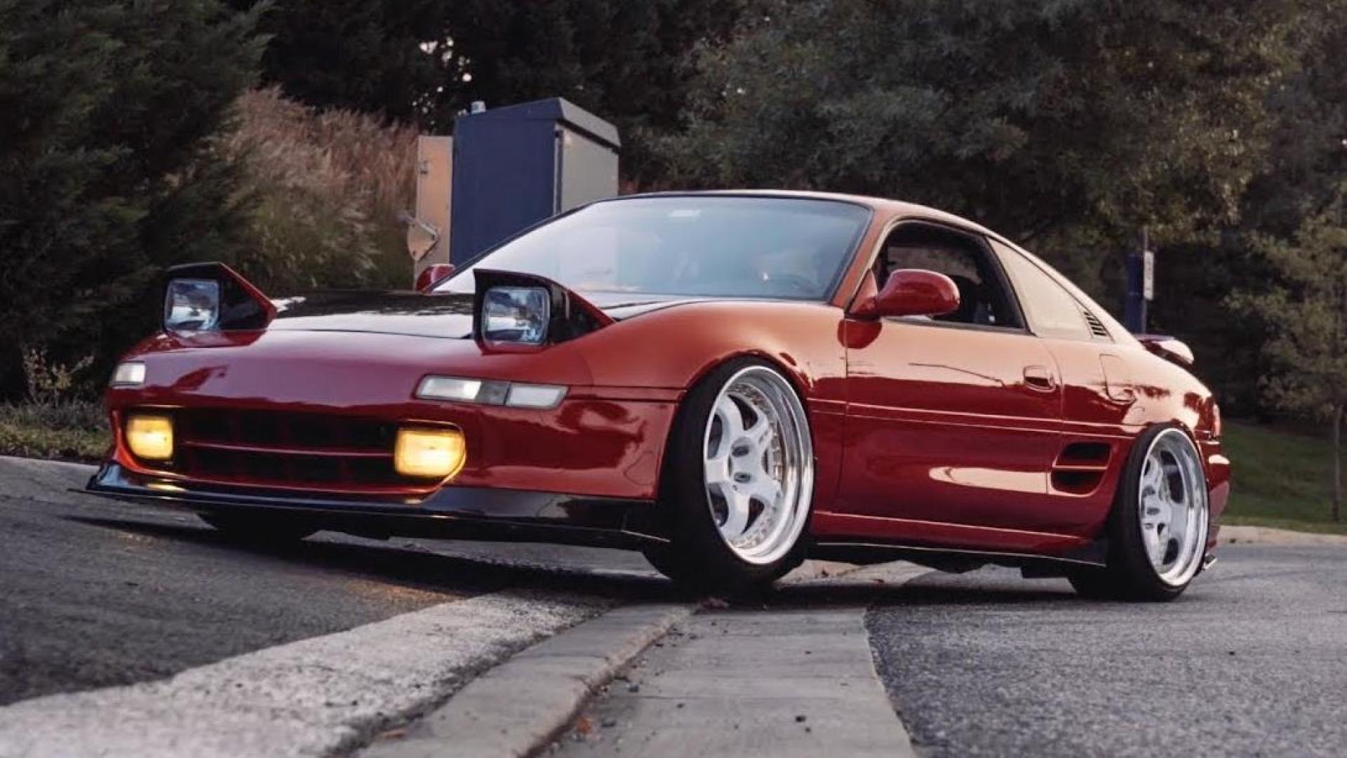 经典回顾.呆萌脸 丰田 mr2