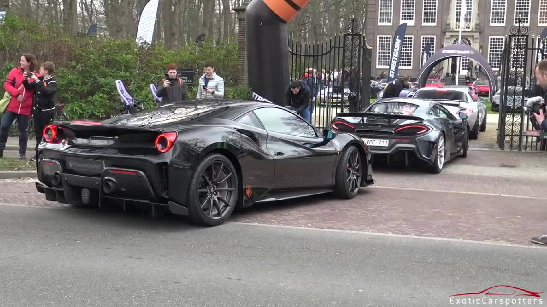 太吸引人了 街拍法拉利488 pista