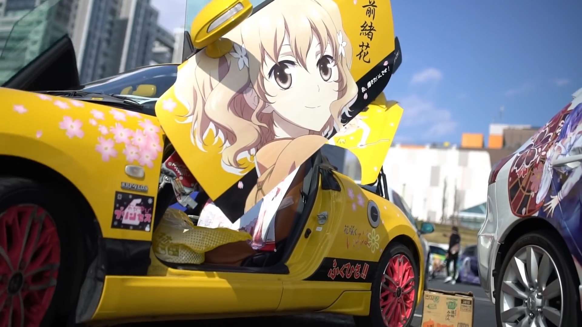 二次元车展,小萝莉造型霸气