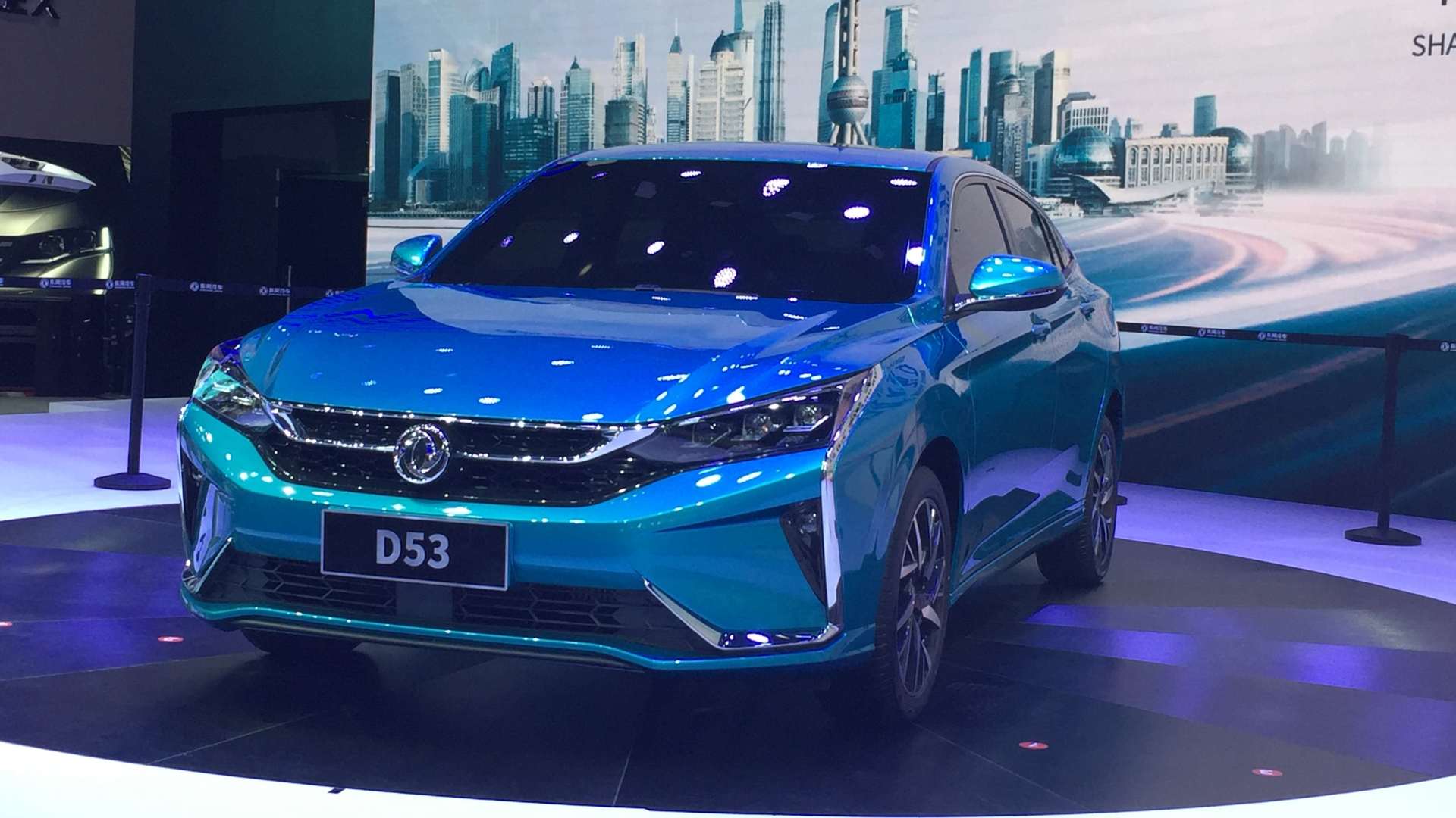 东风风神全新轿车d53,psa联合开发平台下的新产物