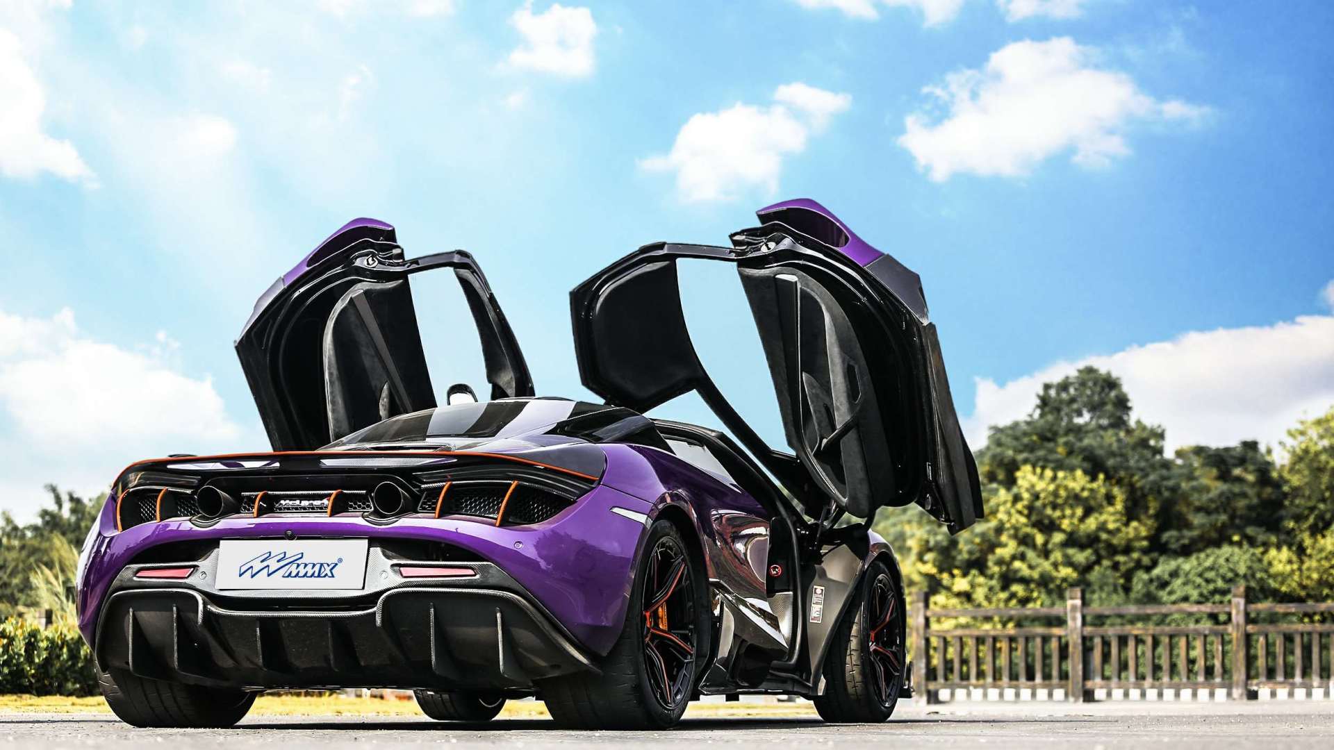 爆改迈凯伦720s拥有1000匹马力改装mmx轮