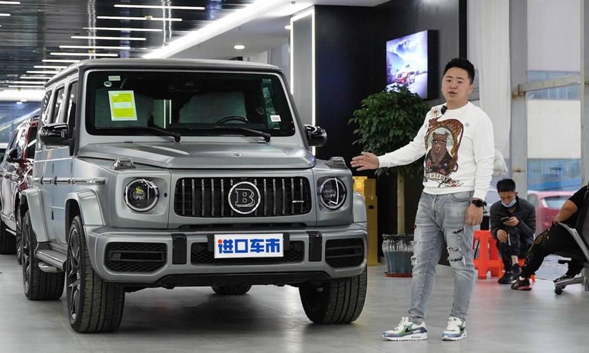 更拉风的大g,奔驰巴博斯g63,外观内饰高清实拍