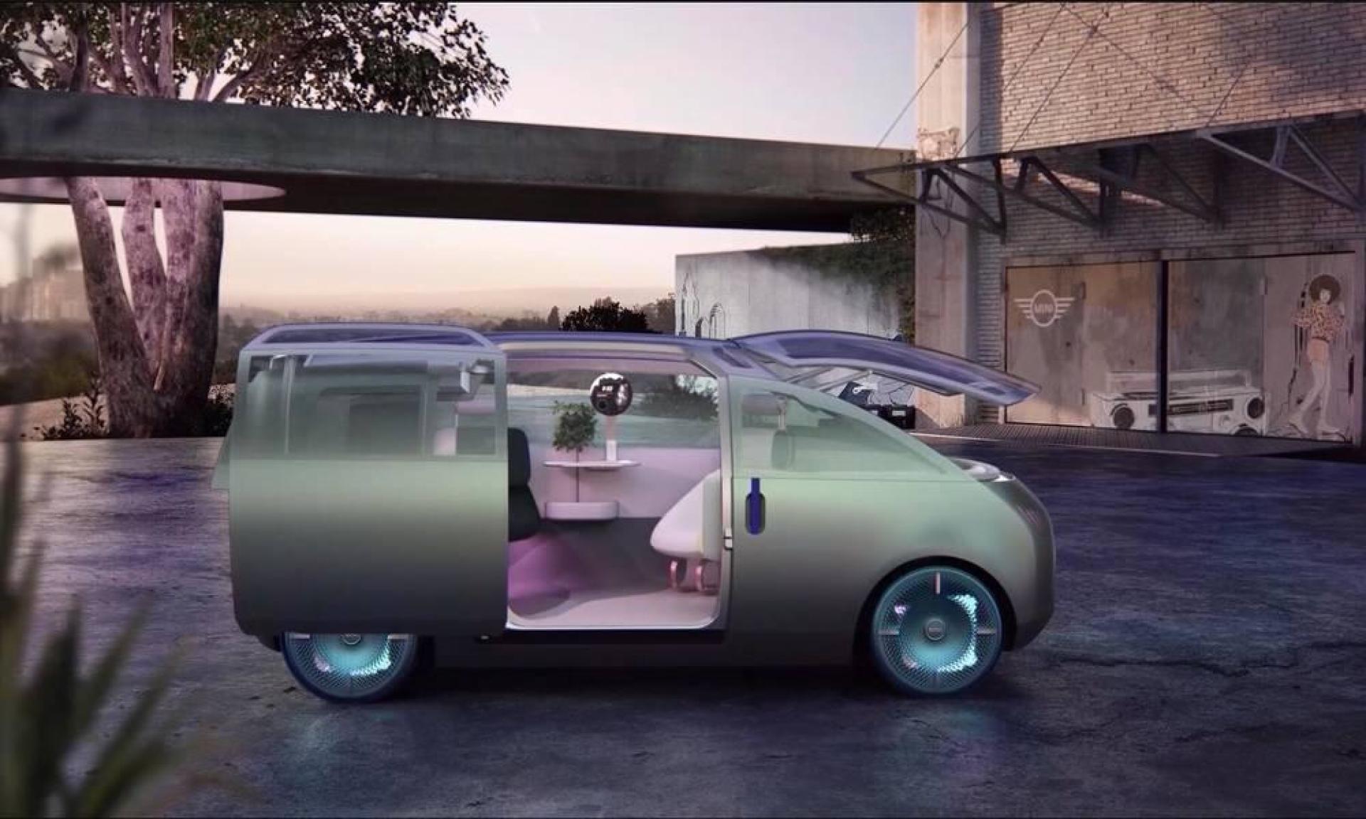 宝马mini全新概念车,3种驾驶模式,更是辆小型房车!