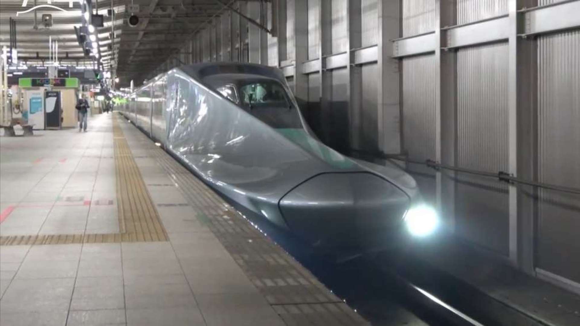 e956型新干线试验车的影像
