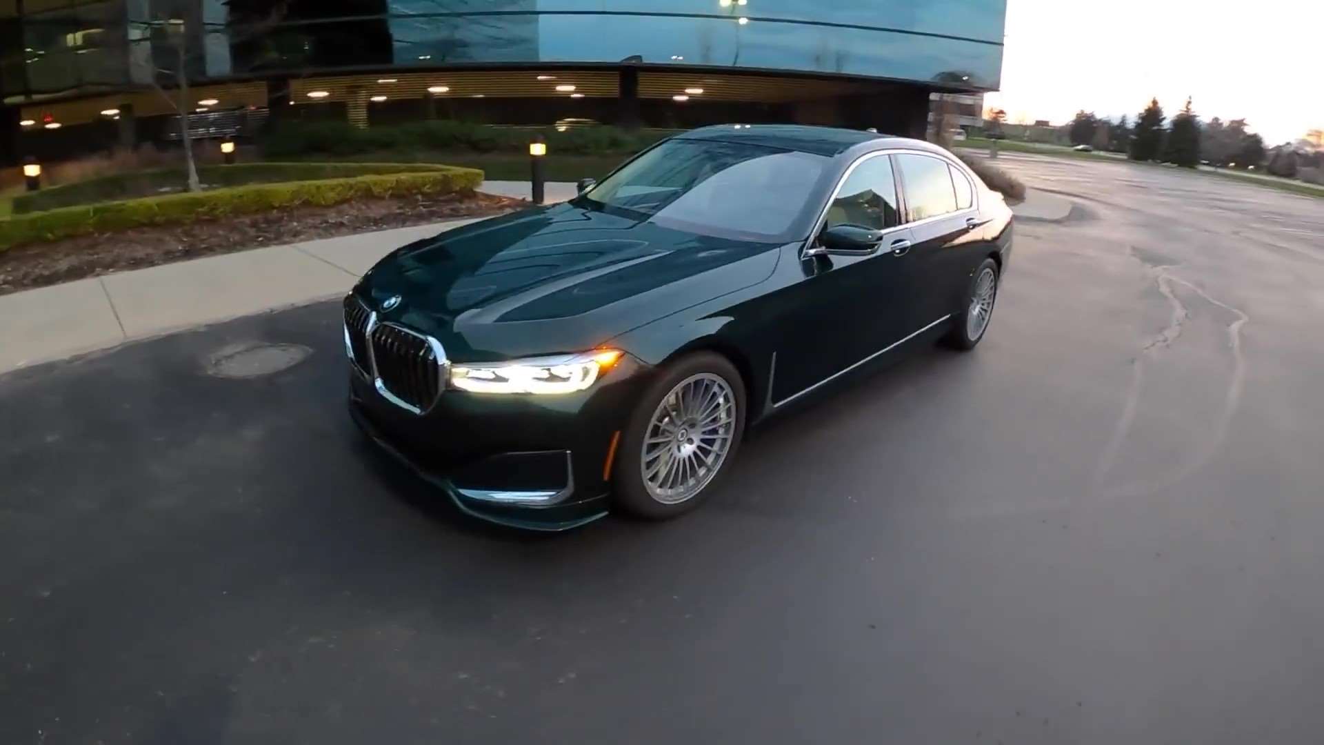 女士专用座驾第一视角路试2020款宝马阿尔宾娜alpina b7 xdrive