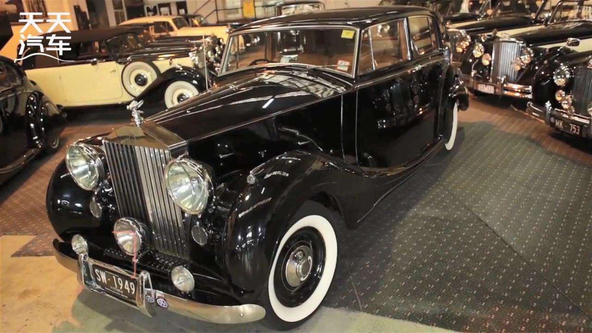 劳斯莱斯银色幽灵婚车