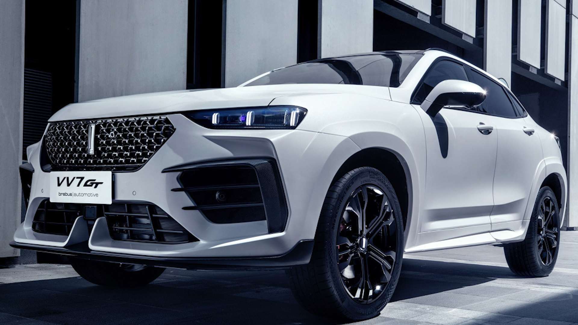 装配空气动力学套件 wey vv7 gt巴博斯版将于7月2日亮相