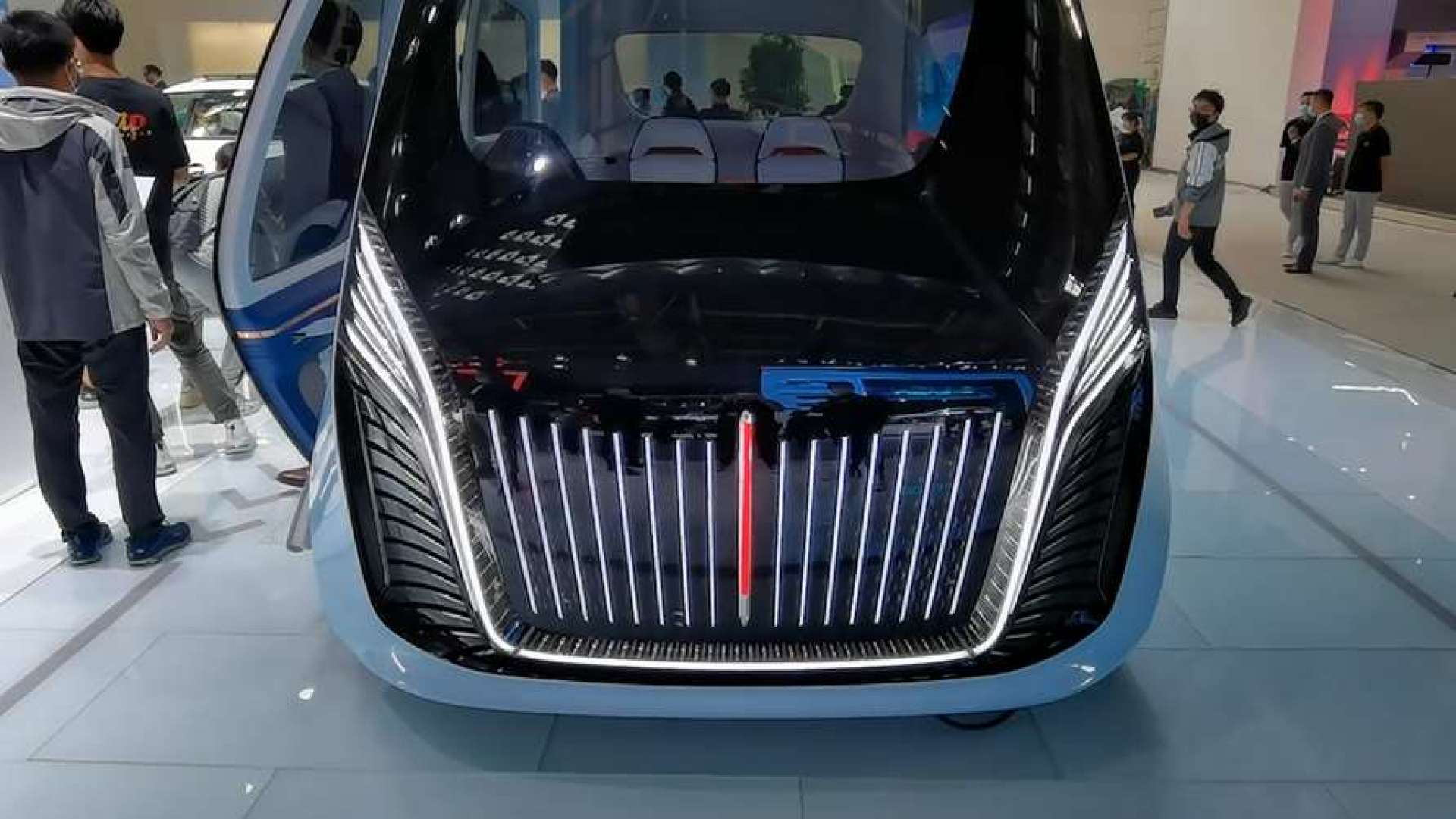 2020北京车展,红旗"n度空间"智能小巴竟如此可爱?