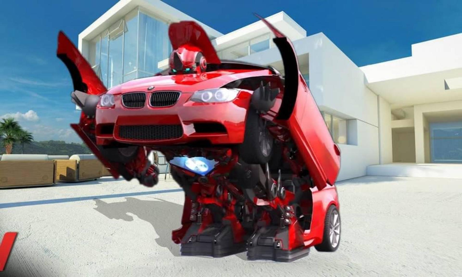 现实版变形金刚,宝马汽车秒变机器人,真是太刺激了