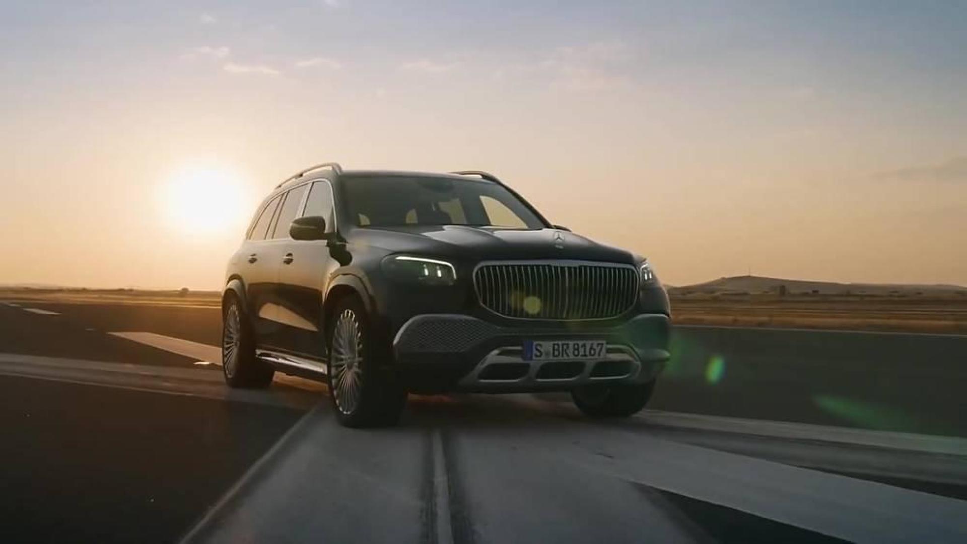 高调的奢华奔驰迈巴赫gls600纯种的德系豪华suv