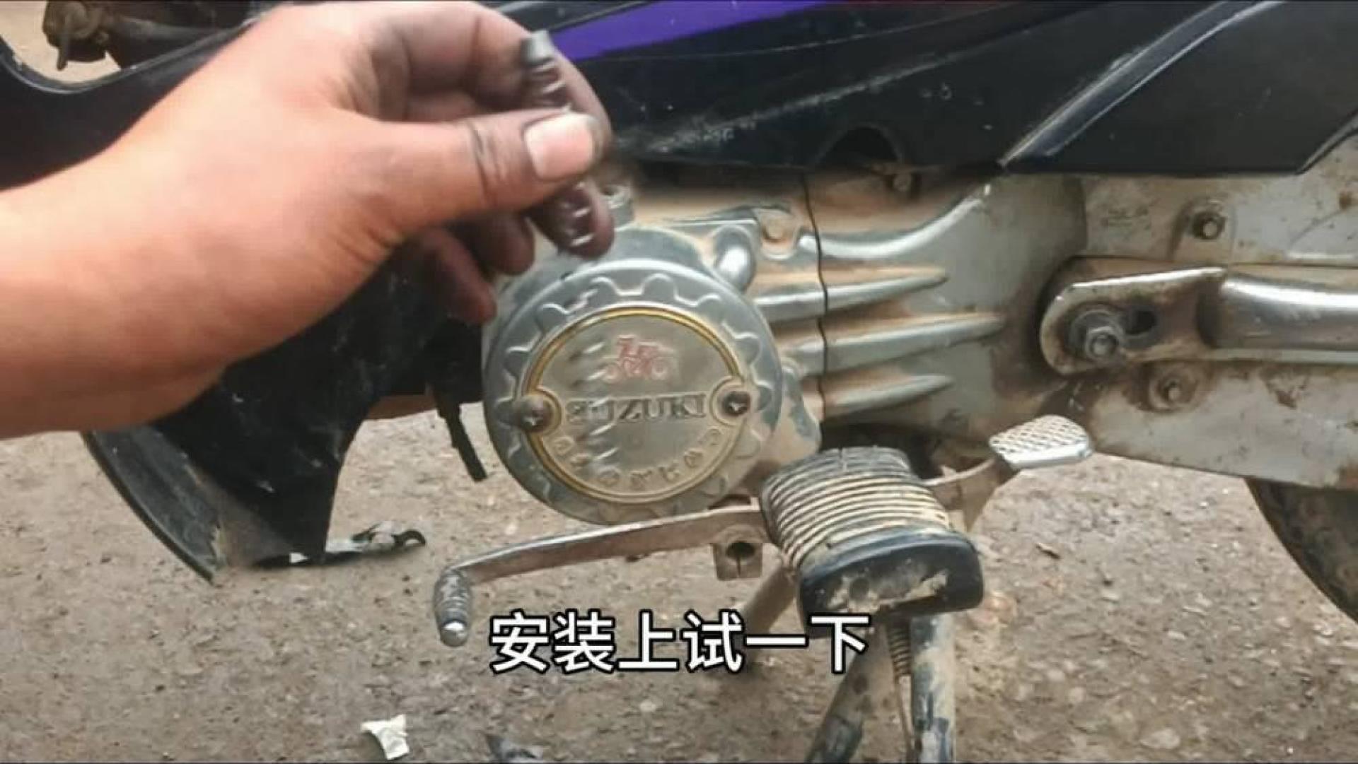 这才是引起摩托车发动机杂音大的真正原因?只需一根弹簧就可修好