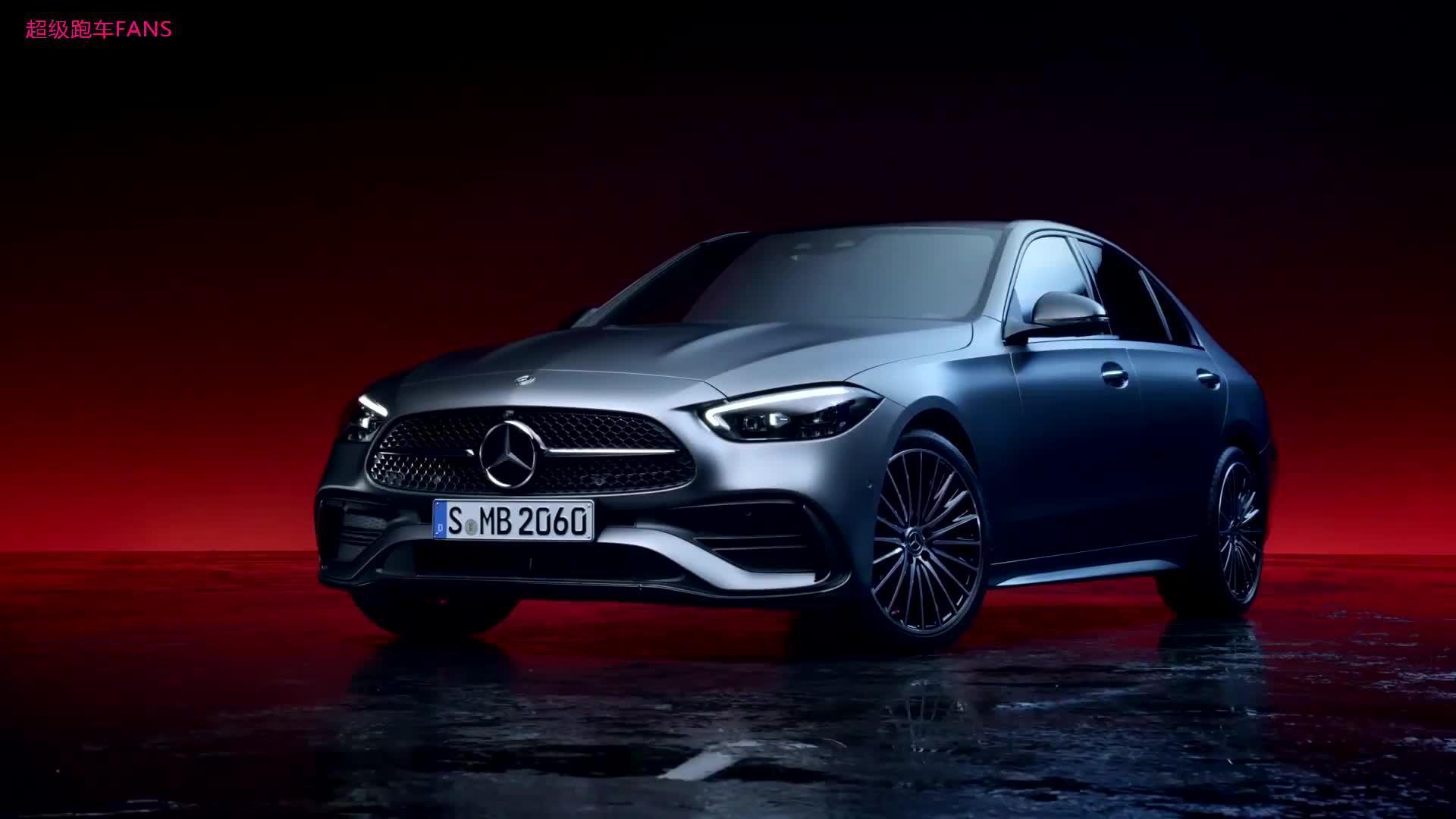 2022奔驰c-class外观内饰抢先体验!最具未来感的轿车?